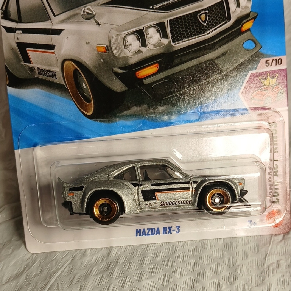 Mazda RX-3 Die-Cast Toy Car - Silver